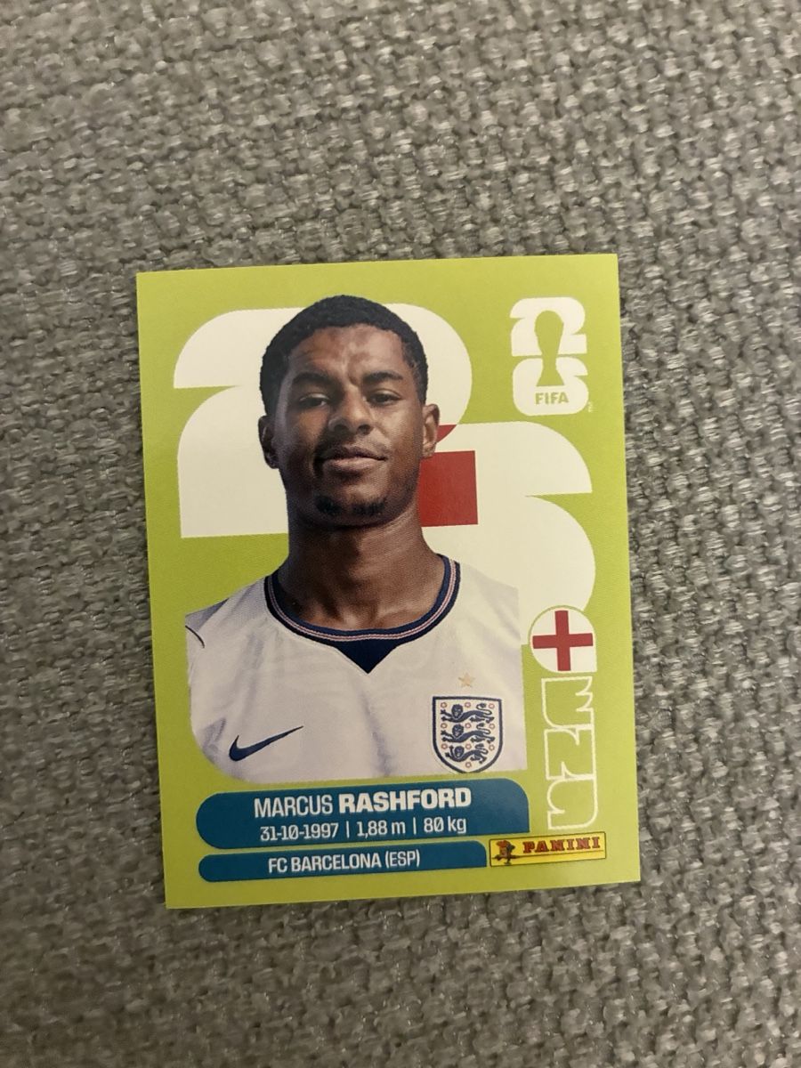 Panini Sammelbilder & Trading cards: Marcus Rashford Panini Neu – Neu (gemäss Beschreibung) aus Stäfa von greety1981