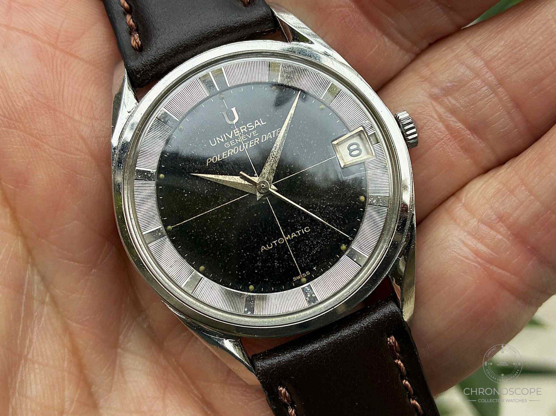 Universal Genève Montres: Universal Genève Polerouter Reference 204610/7 – D'occasion à Luzern par ChronoScope6004 5