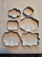 Ausstechformen Set Metall 6 Stück verschiedene Formen