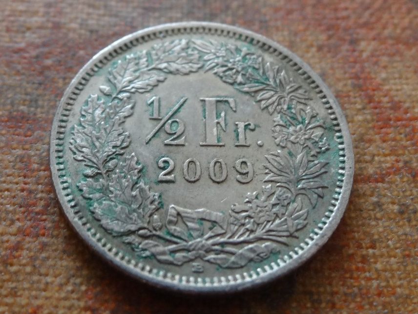 Tutti le monete: 1/2 Fr. 2009  (B) – Usato da Romanel-sur-Lausanne venduto da Swift13