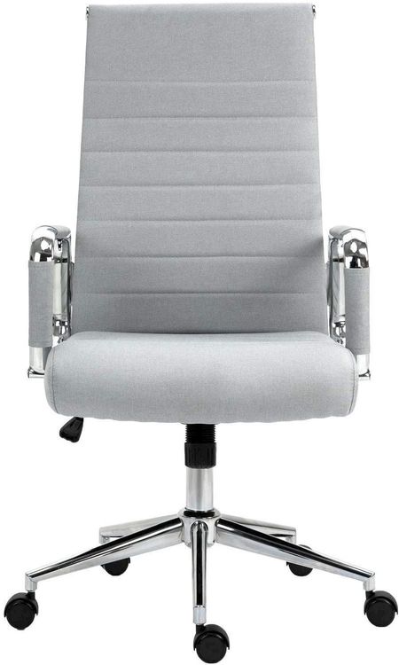 SVITA Office Comfort Bürostuhl – Ergonomischer Drehstuhl Mit Kunstleder In Weiß