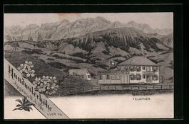 Hundwil, Gasthaus Hundwilerhöhe mit Geb