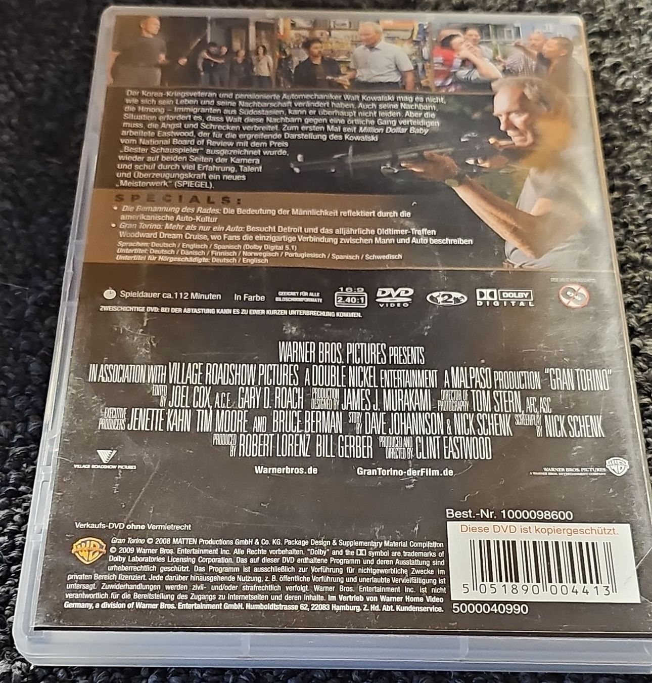Tutti i DVDs: Gran Torino (23634) – Usato da Ruswil venduto da jan_bxl5 1