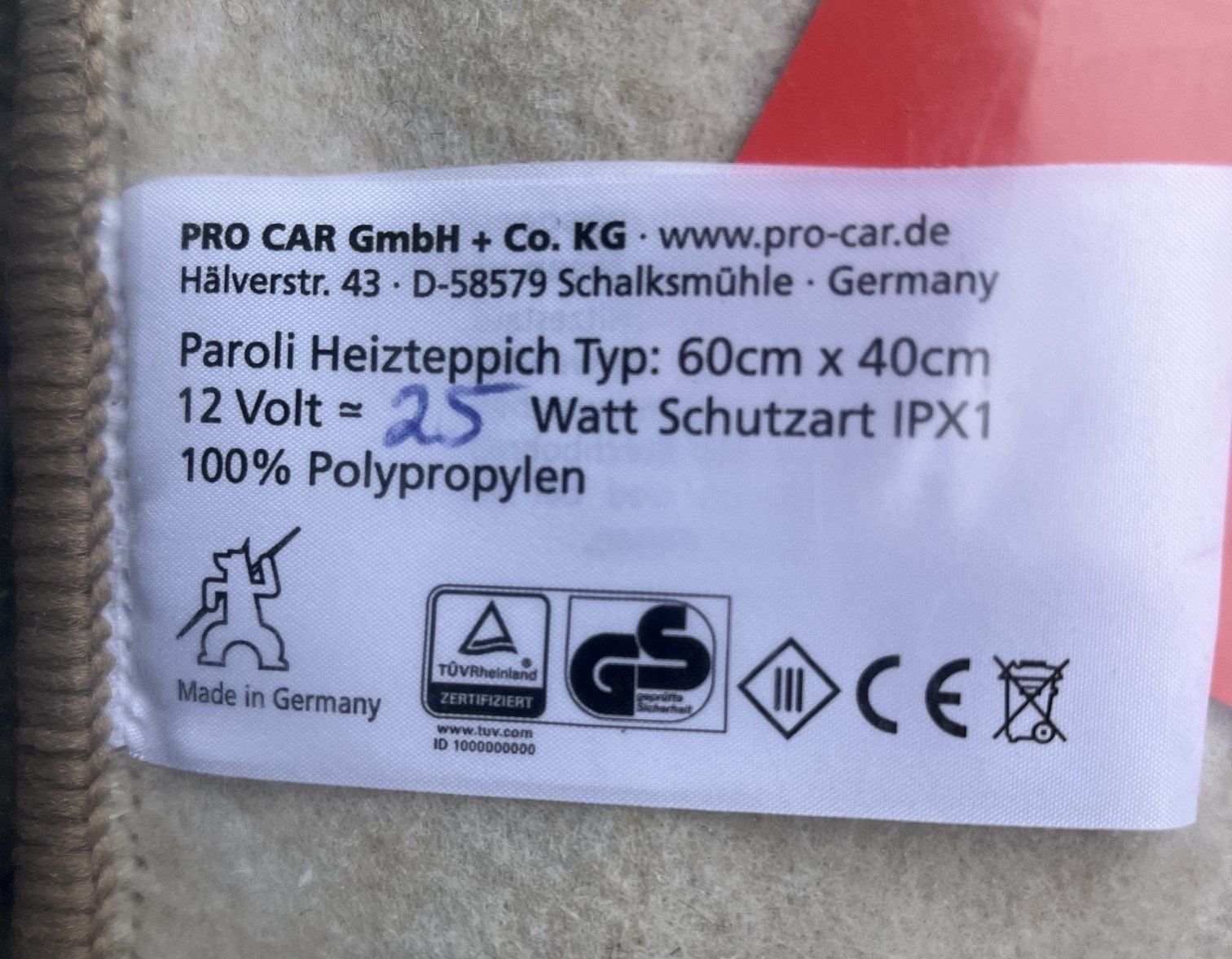 Radiatori: Heizteppich – Nuovo e nell'imballaggio originale da Ittigen venduto da jea_285k 4