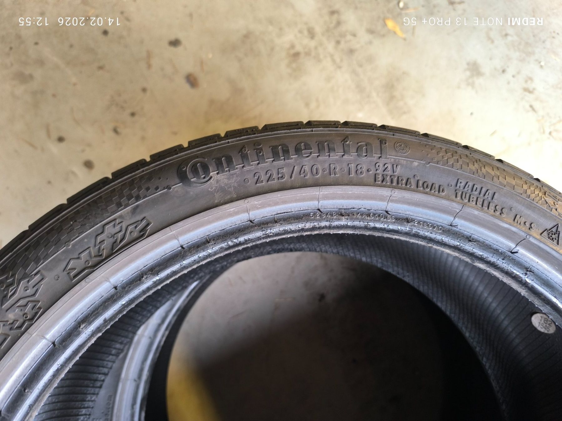 Continental Pneus & Kompletträder: 225/40R18 Continental Winter – Gebraucht aus Jona von Nabobtuning 3