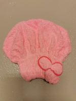 Rosa Haartuch mit Schleife!