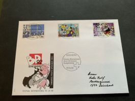 1992 COMICS FDC VOLL EINWANDFREI 