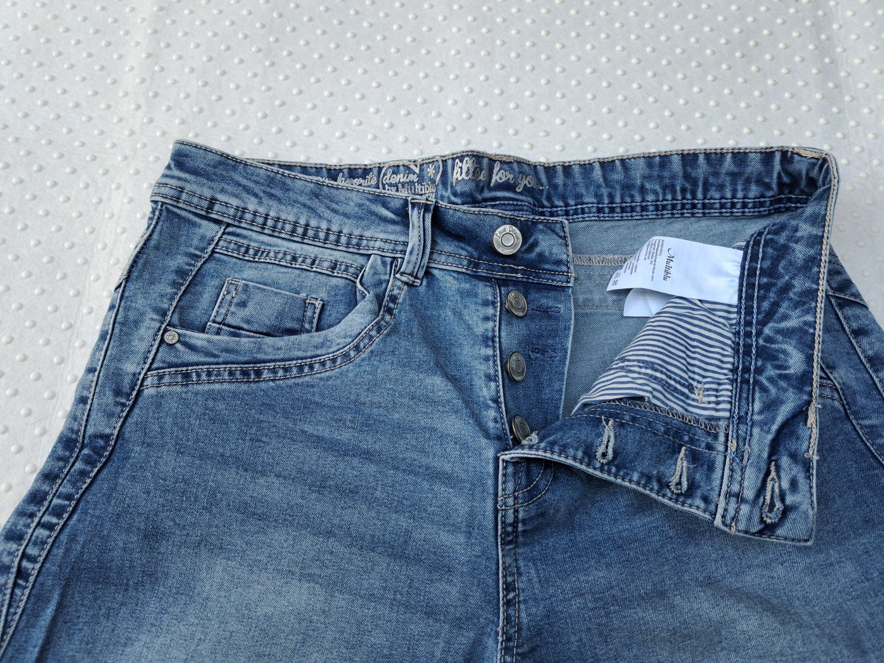 Jeans: Tolle Sommer Jeans 7/8, Multiblu Grösse 44 – Nuovo (secondo la descrizione) da Gysenstein venduto da joshuas81 2