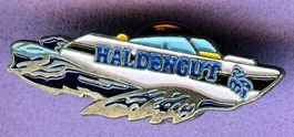 HALDENGUT Bier  Motorboot