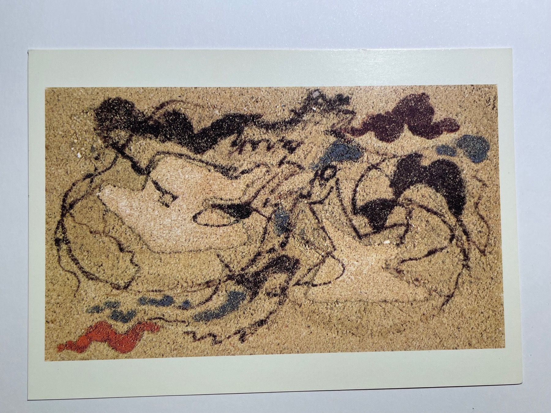 Cartoline postali: AK mit Kunst von André Masson – Usato da Rümlang venduto da Kartenpost1