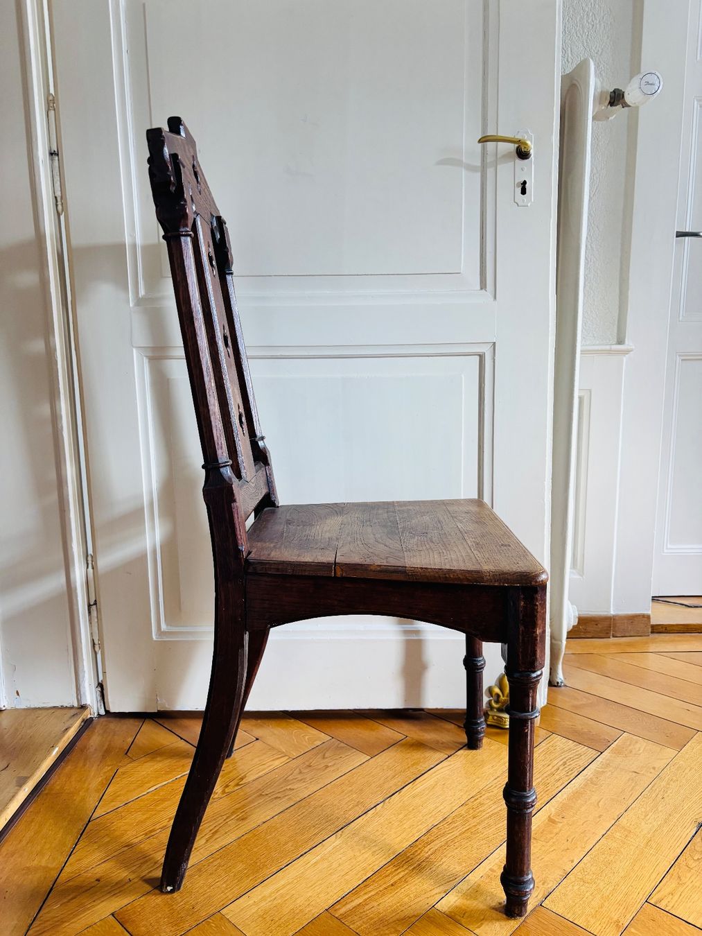 Chaises: Holzstuhl/chaise en bois – D'occasion à Payerne par steffifille 1