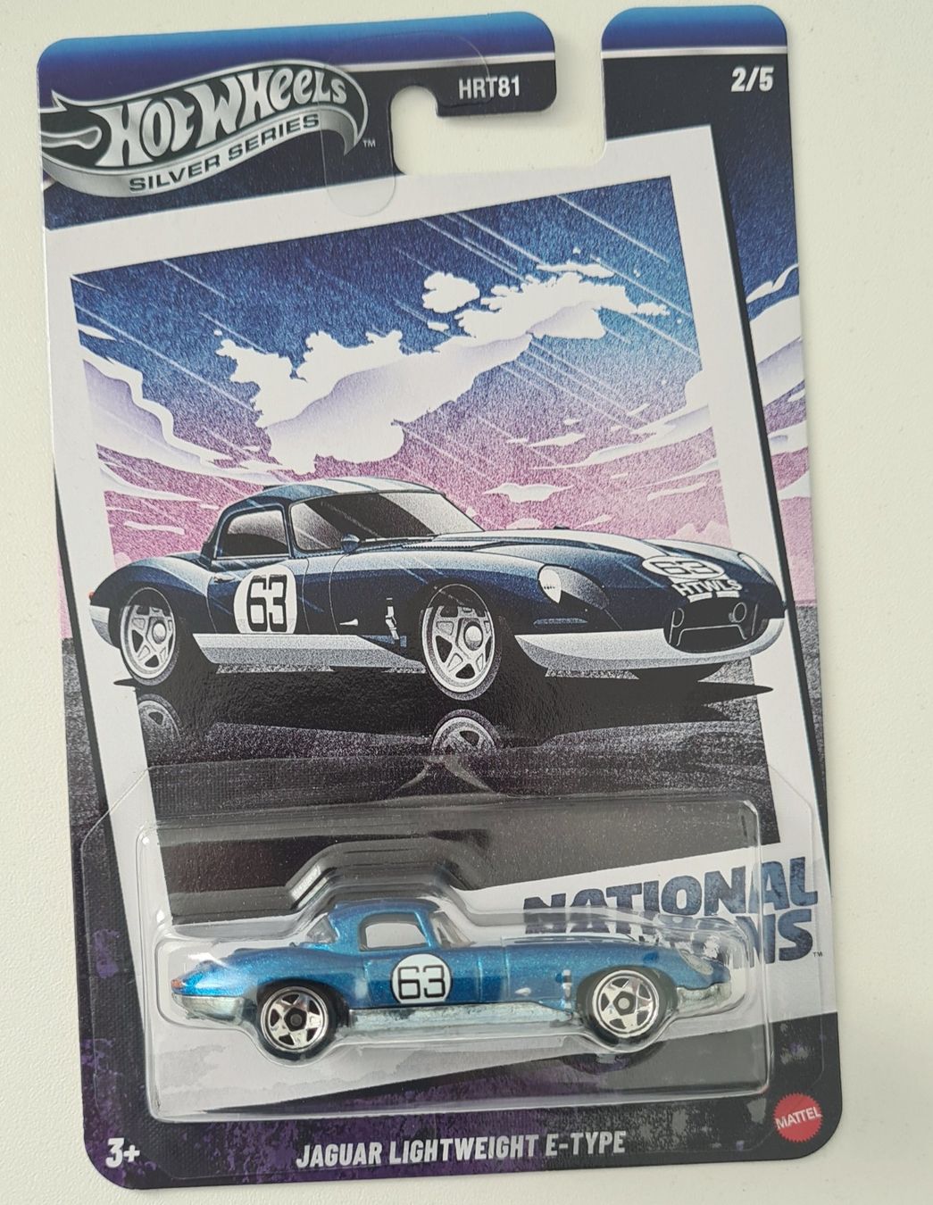 Hot Wheels Modellautos: Hot Wheels Silver / Jaguar Lightweight E / National Icons – Neu und originalverpackt aus Muttenz von hak_dsk9