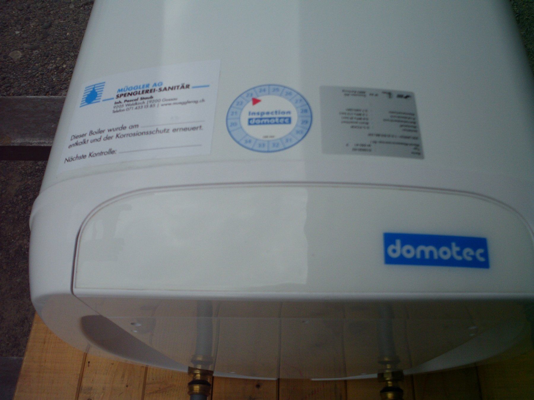 Sanitari: Kleiner Domotec Wandboiler  50 Lt. – Usato da wilen-gottshaus venduto da Stawigo25 4