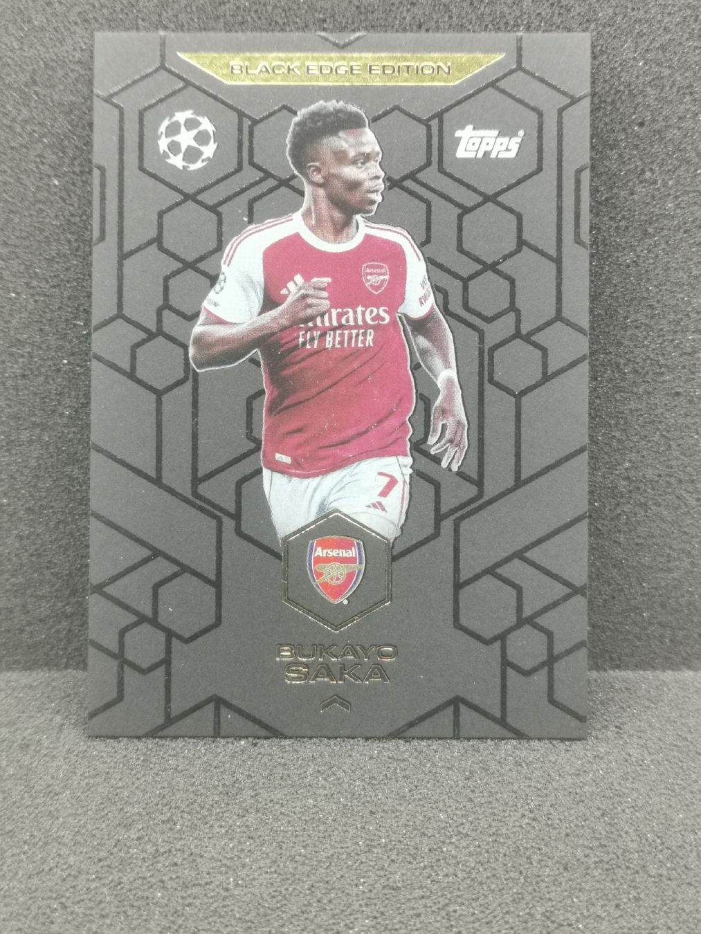 Topps Carte collezionabili: Match attax 2025 /26 Bukayo Saka Black Edge  – Usato da Einsiedeln venduto da sza_588x