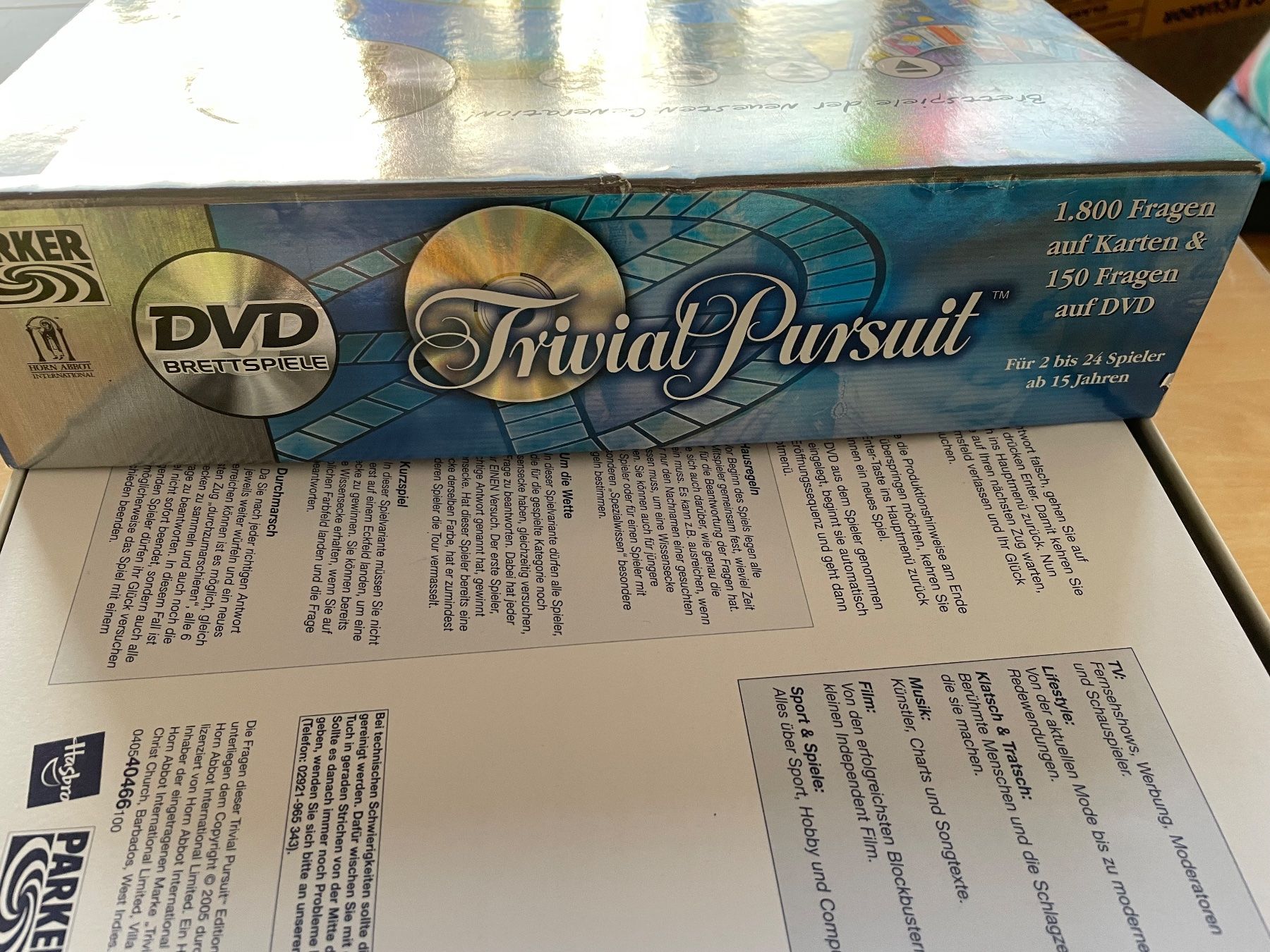 Giochi: Trivial Pursuit DVD – Usato da Zofingen venduto da Hathoway 1