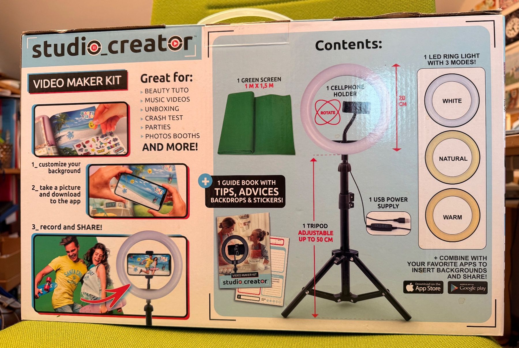 Spielzeuge: Video Maker Kit mit Ringlampe – Neu und originalverpackt aus Frauenfeld von Scleo 1