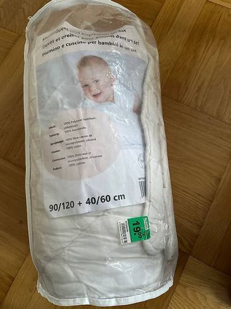 Baby Duvet + Kissen Set,Grösse 90/120+40/60 cm