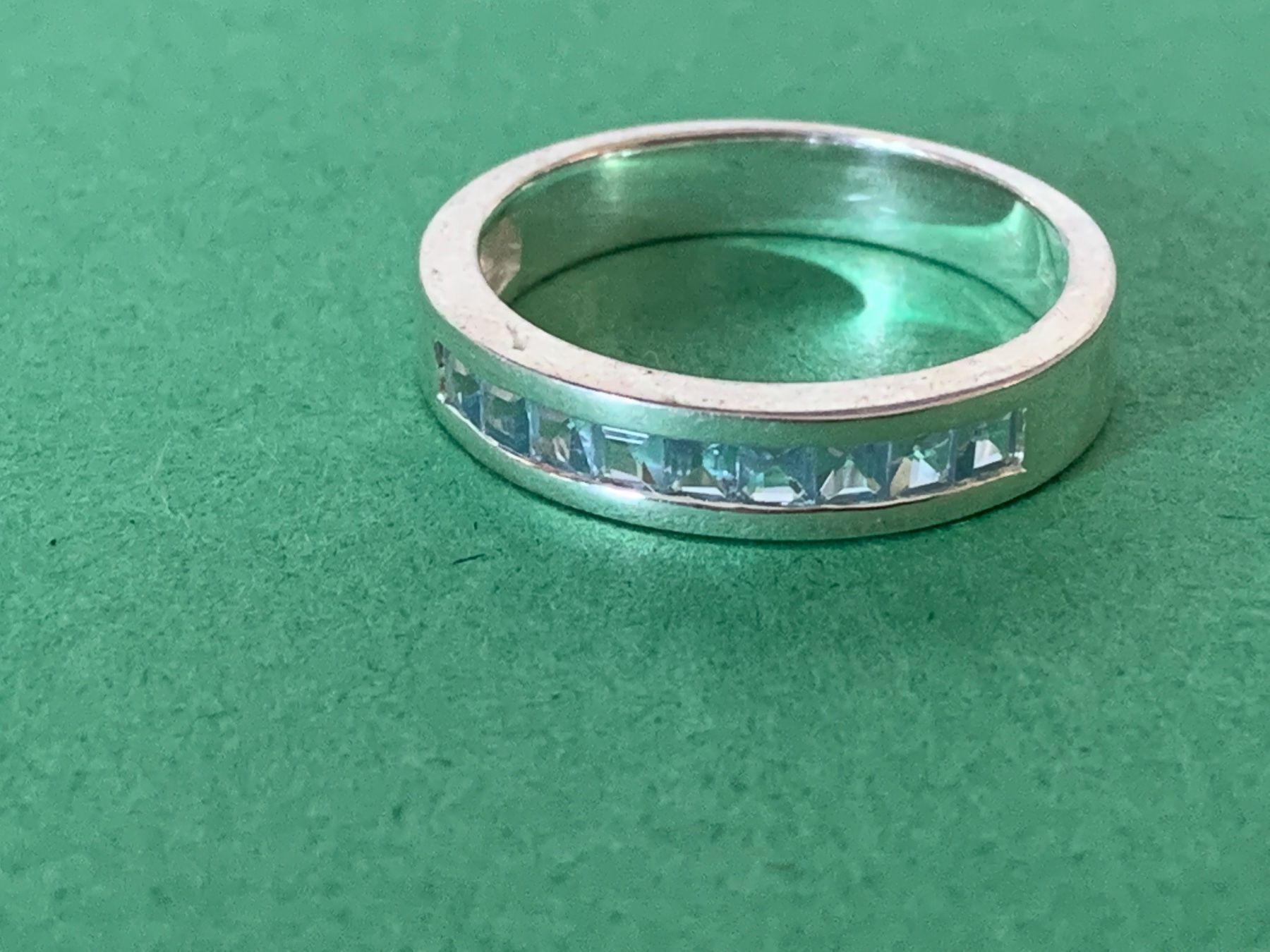 Bagues: Silberring hellblau elegant  (58) – D'occasion à Dittingen par Bijoubelle