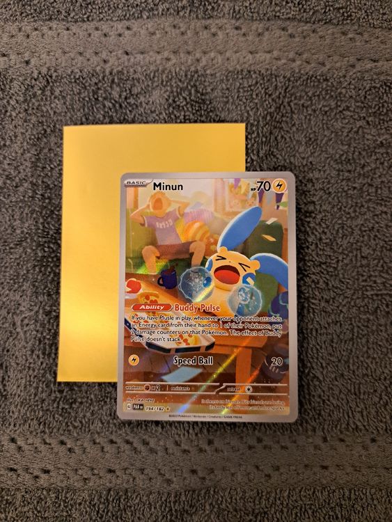 Minun illustrator rare (Neu (gemäss Beschreibung)) in Hünenberg See für ...