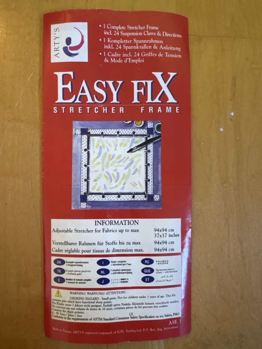 Kit bricolage: ARTY'S EASY FIX Spannrahmen 94x94cm – Usato da Thalheim an der Thur venduto da clre1 1