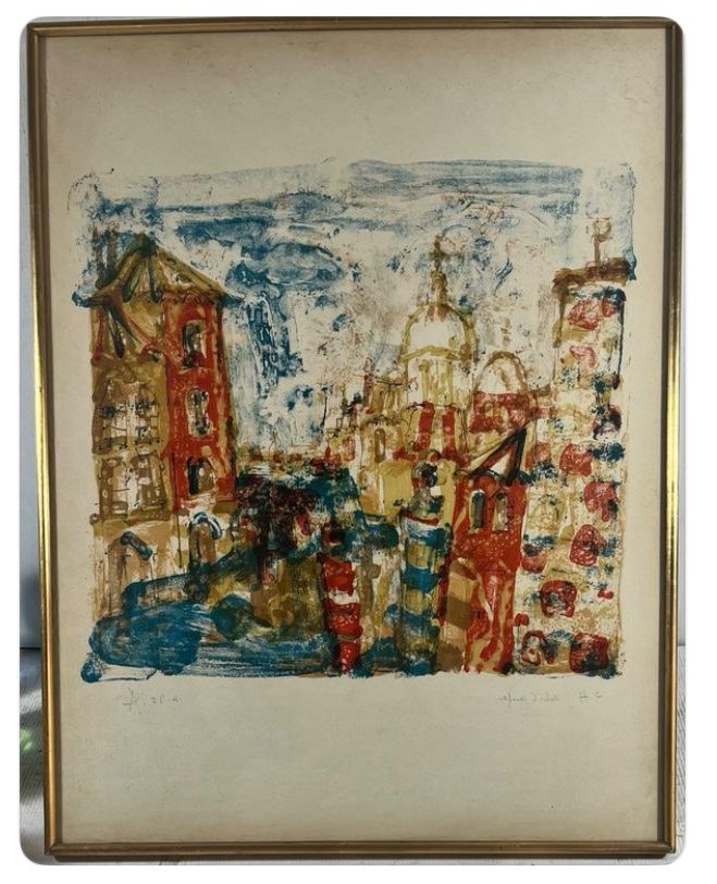 Arts picturaux & lithographies: PAUL AIZPIRI  handsignierte Lithographie H.C. – D'occasion à Rütihof par til_68lp
