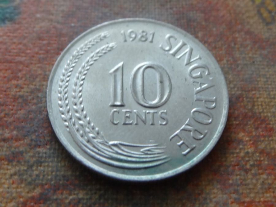 Tutti le monete: SINGAPOUR  10  Cents  1981 – Usato da Romanel-sur-Lausanne venduto da Swift13 1