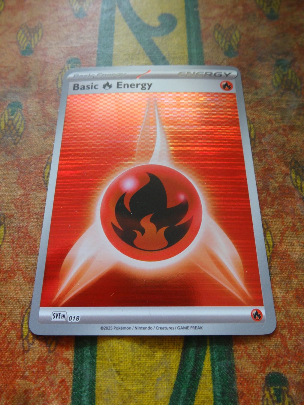 Pokémon Carte collezionabili: POKEMON  Basic Energy    SVE EN   018    ENERGY  2025 – Usato da Romanel-sur-Lausanne venduto da Swift13