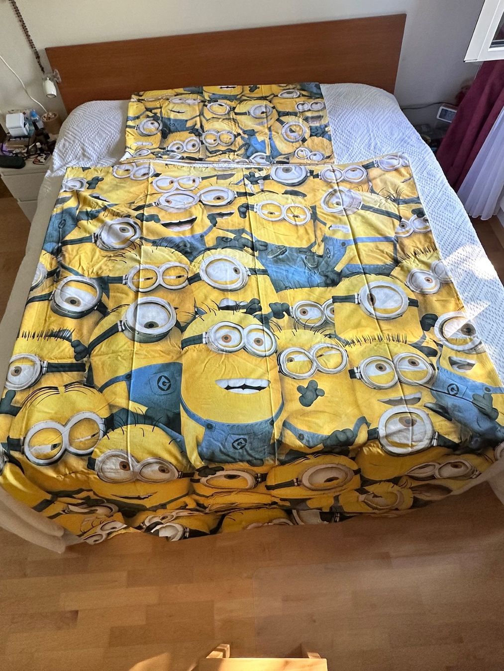 Linge de lit: Bettwäsche Minions 100% Baumwolle – D'occasion à Bülach par Jubet