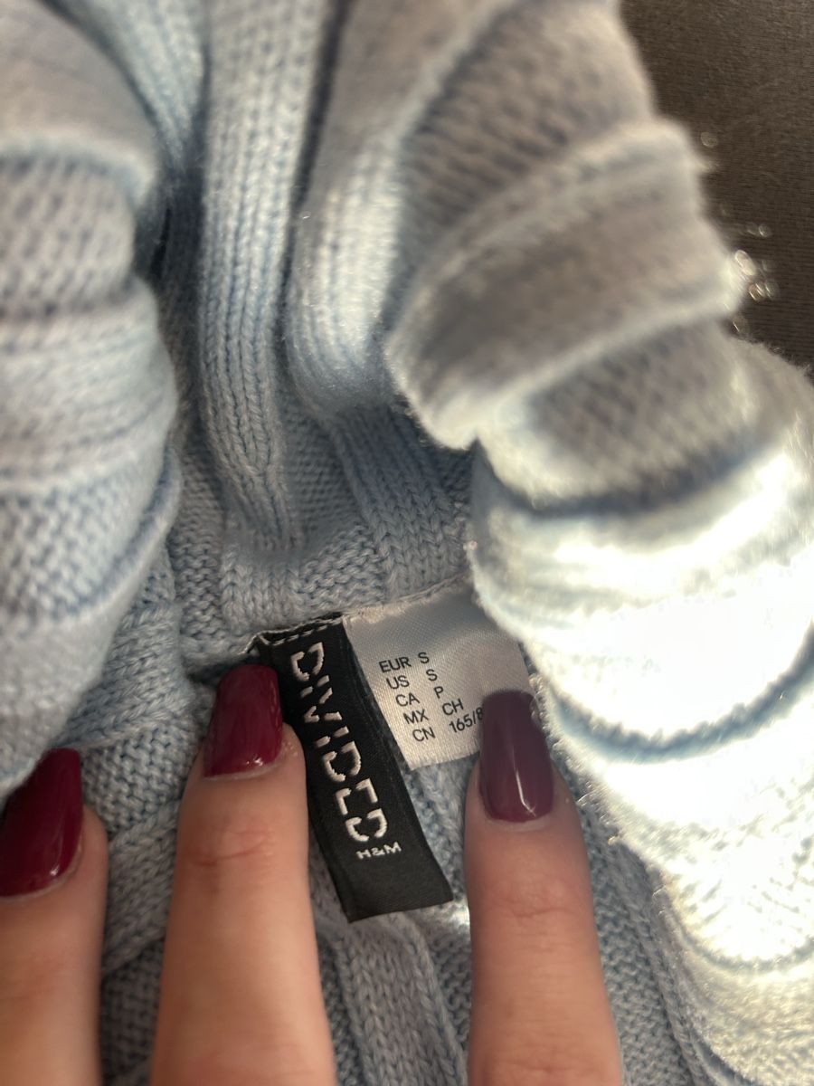 H&M Maglioni & Felpe: Hellblauer Strick Pulli – Nuovo (secondo la descrizione) da Uezwil venduto da vanjast 4