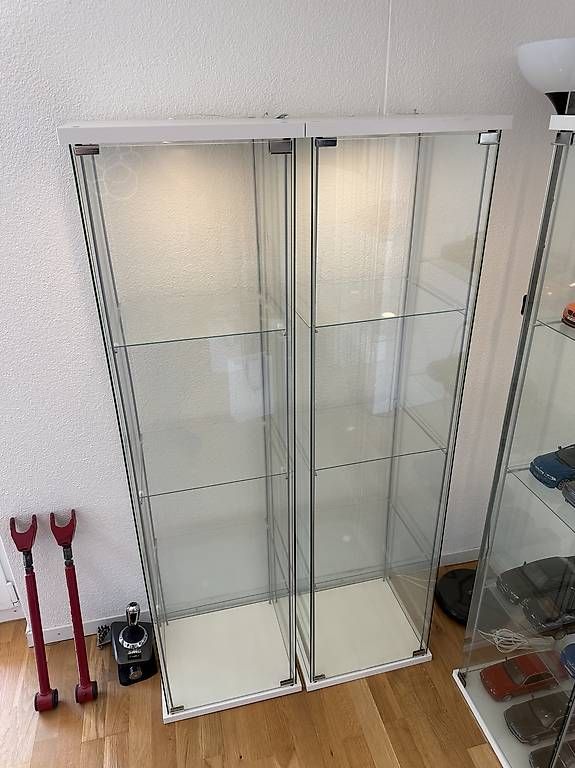Vitrinen: 2x Ikea Detolf Glasvitrinen – Gebraucht aus Tann von ScottyA 4