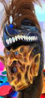 Fasnachts-Maske, Grind, Larve, gratis Versand
