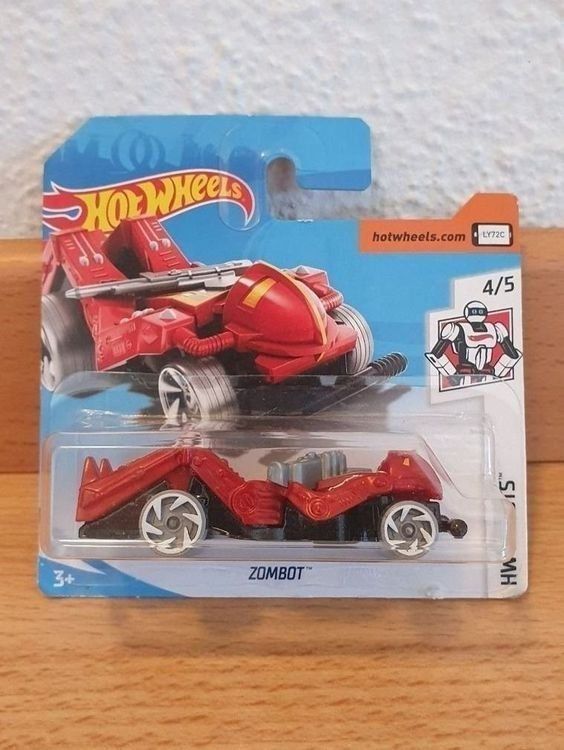 Hot wheels best sale zombot treasure hunt