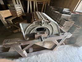Alte antike Dreschmaschine Tambour (Trommel)