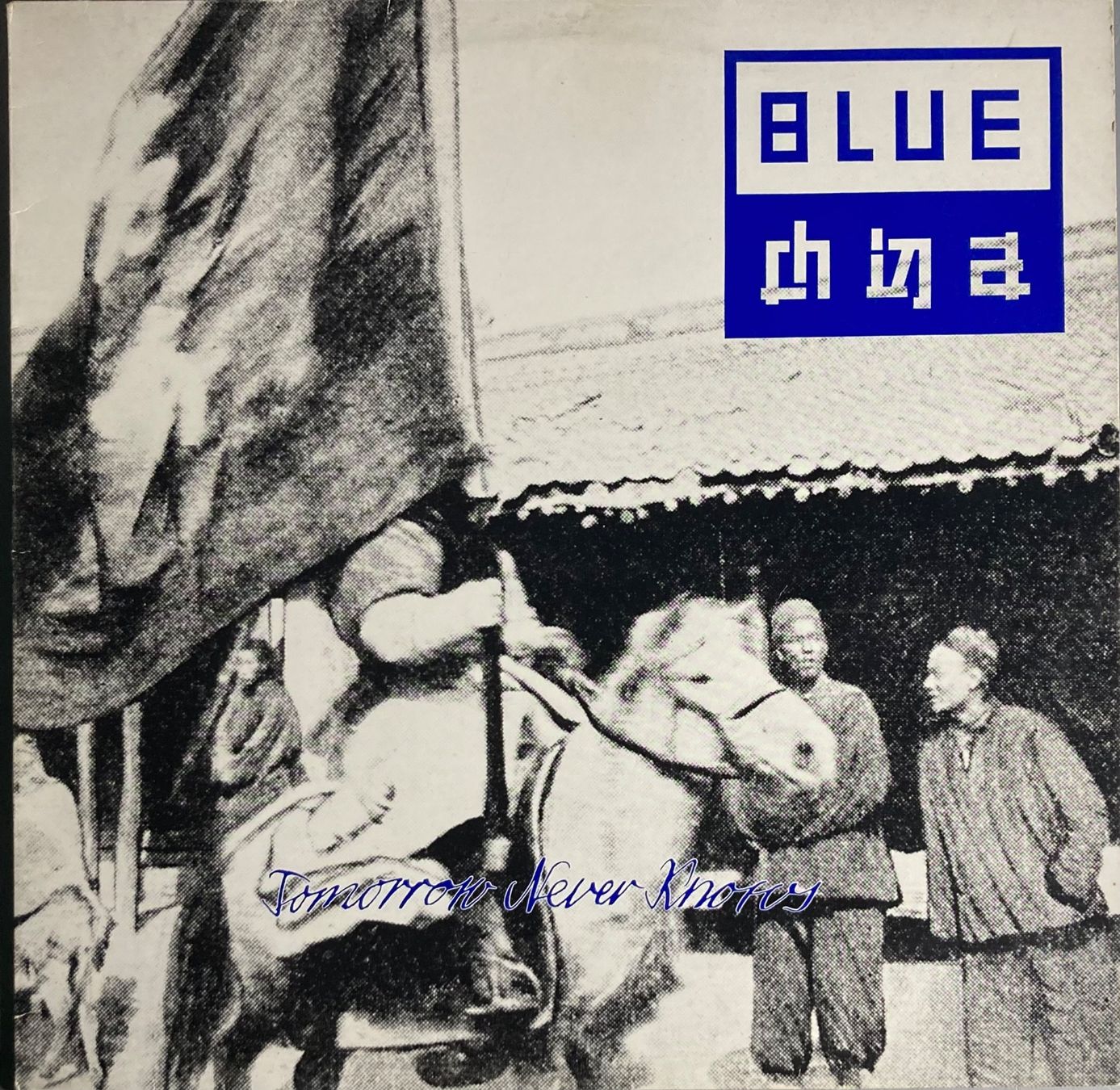 Dischi in vinile: BLUE CHINA - TOMORROW NEVER KNOWS – Usato da Poliez-Pittet venduto da Newtown-Records