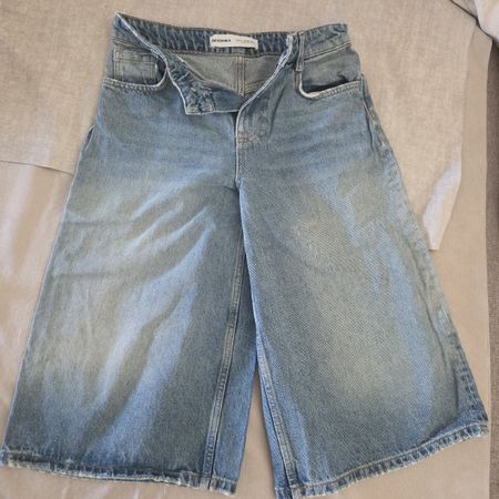 Bershka Culotte Jeans light blue size 32 used condition