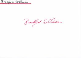 Bradford Dillman 1930-2018 Autogramm signiert Karte 10x15cm