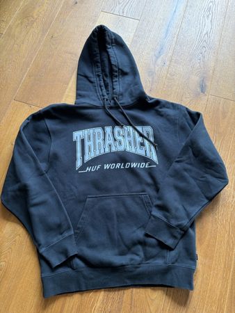 Thrasher HUF Hoodie, Grösse M, Kapuzenpullover