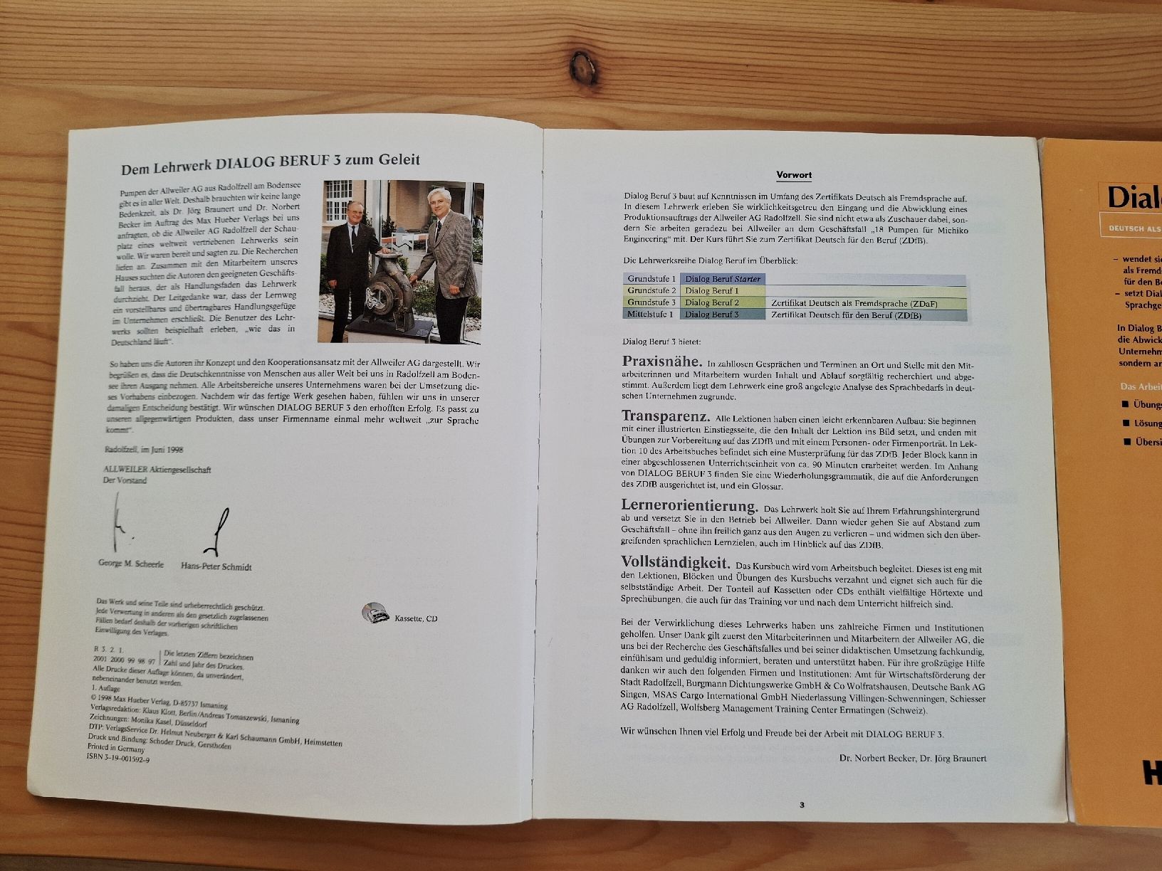Libri: Deutsch für den Beruf - Dialog Beruf 3 – Usato da Zürich venduto da wildflower26 2