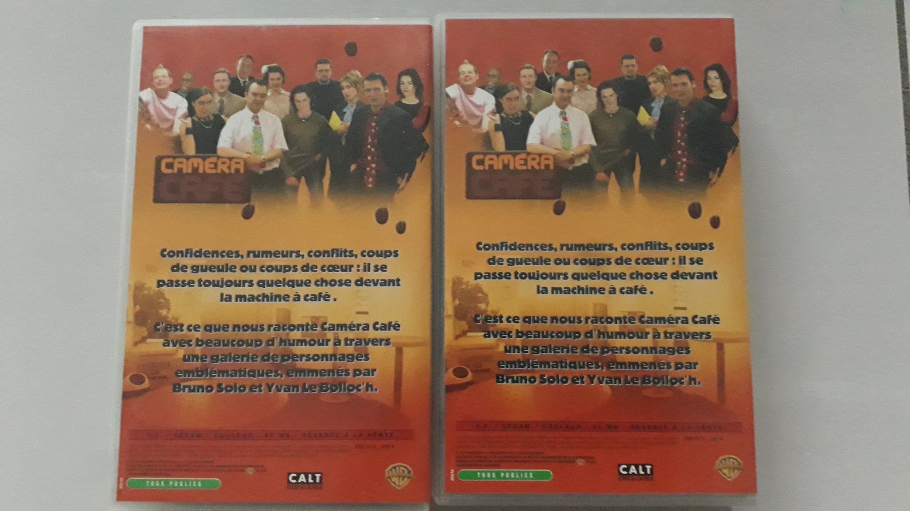 Tutti i VHS: Cassettes Vidéo VHS Caméra Café Nos 3+4 – Usato da Sierre venduto da sabr11 1