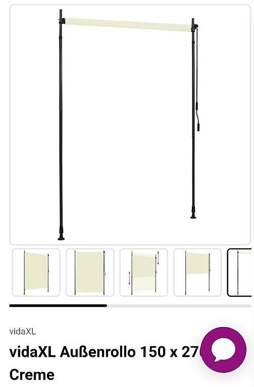 Tende da sole: Aussenrollo 150 x 270, Creme – Usato da St.Gallen venduto da amaka01 3