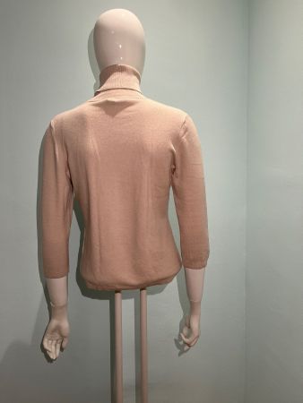 Weekend MaxMara Rollkragenpullover beige Grösse M gebraucht