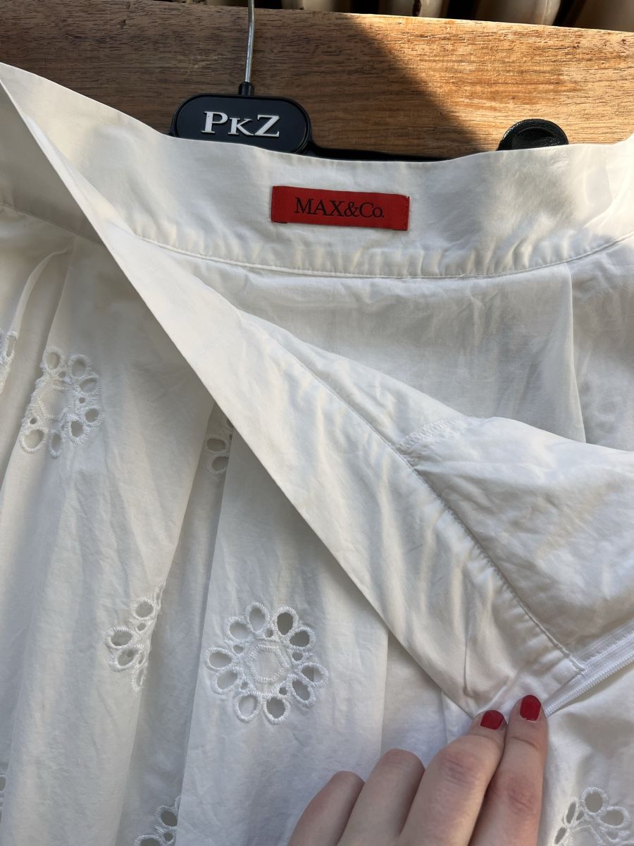 Max Mara Gonne: MAX & CO. Rock weiss Gr. XS – Usato da Zürich venduto da car_x52z 2