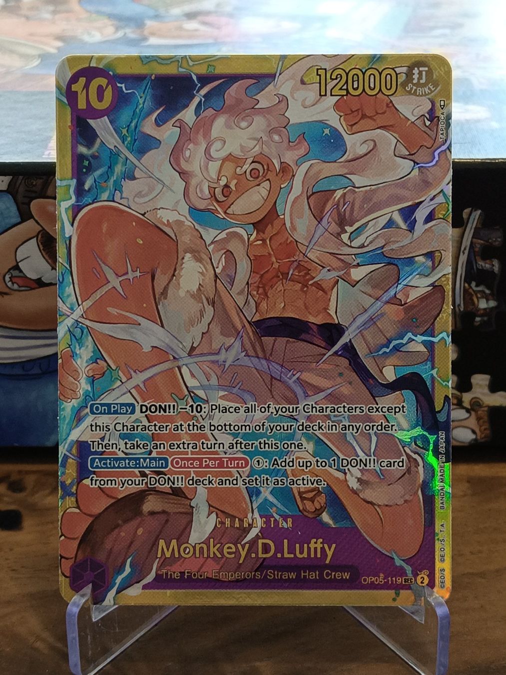 Bandai Carte collezionabili: One Piece Card Game: Monkey D. Luffy – Nuovo (secondo la descrizione) da Wettingen venduto da Legends_of_Baden_TCG