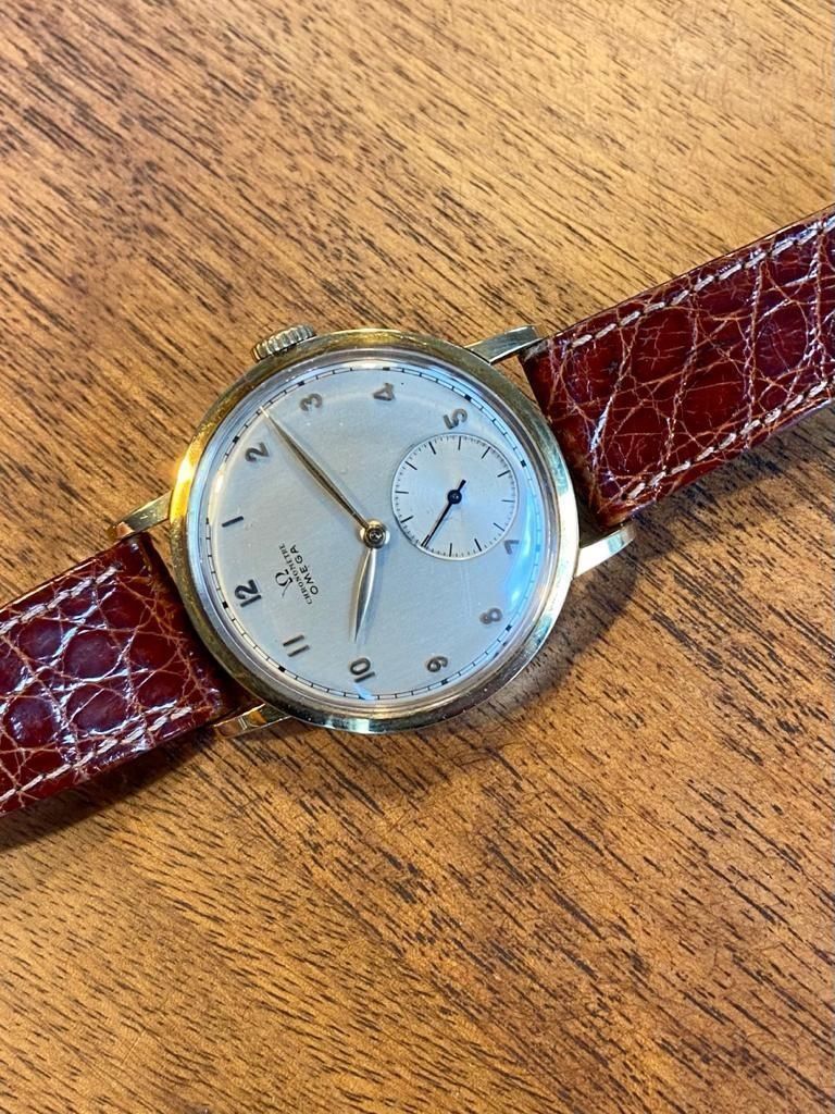 Omega Uhren: Omega Chronometer vintage 18K Rose Jumbo – Gebraucht aus Morges von Audemars07 6