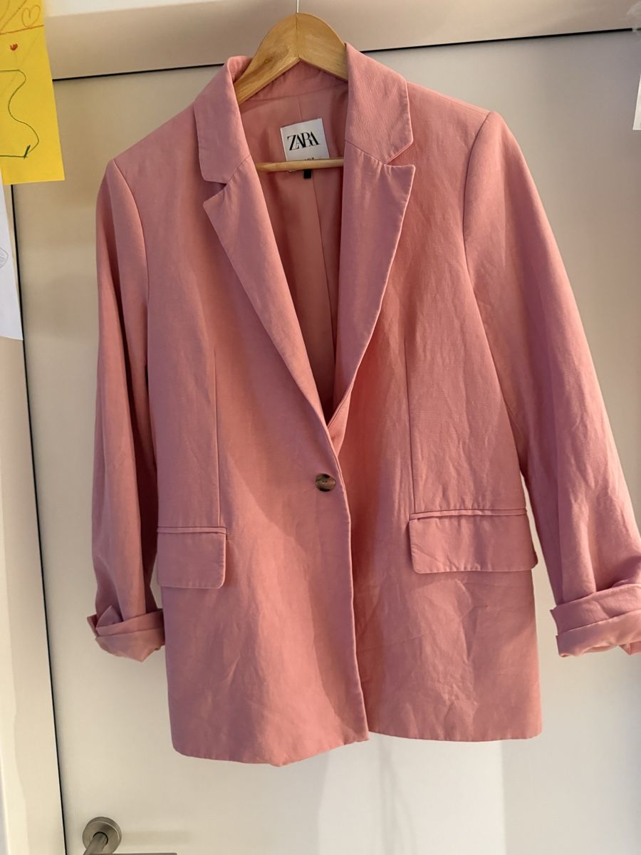 Zara Jacken: Zara Blazer, Rosa, Grösse S – Gebraucht aus Volketswil von habibeoez