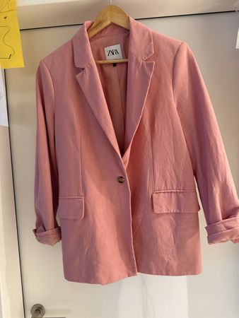 Zara Blazer, Rosa, Grösse S