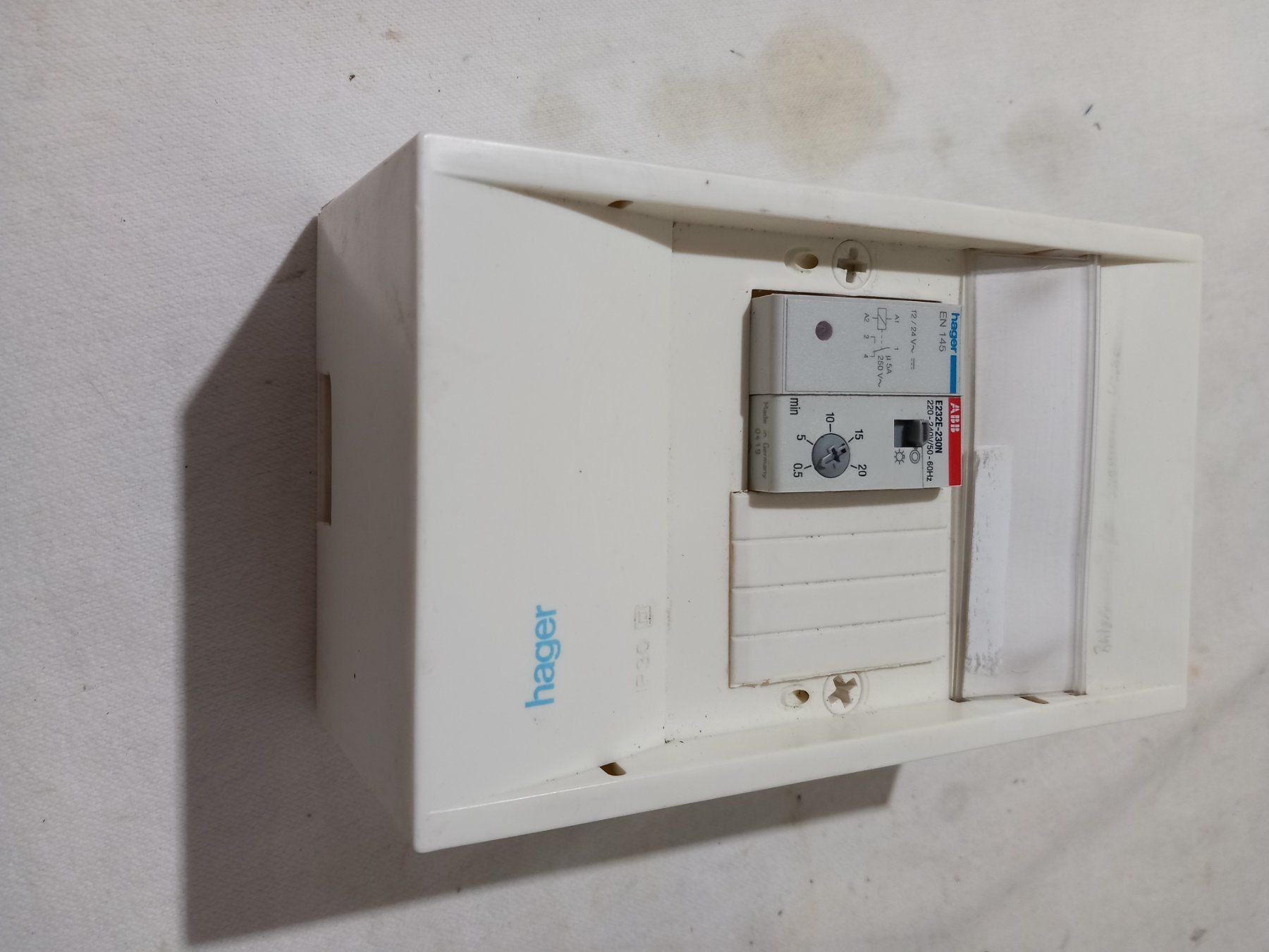 Hager Stromzufuhr: Stromkasten mit Hager Schutzschalter EN 145 + ABB – Gebraucht aus Rheinau von profitronic.shop 3