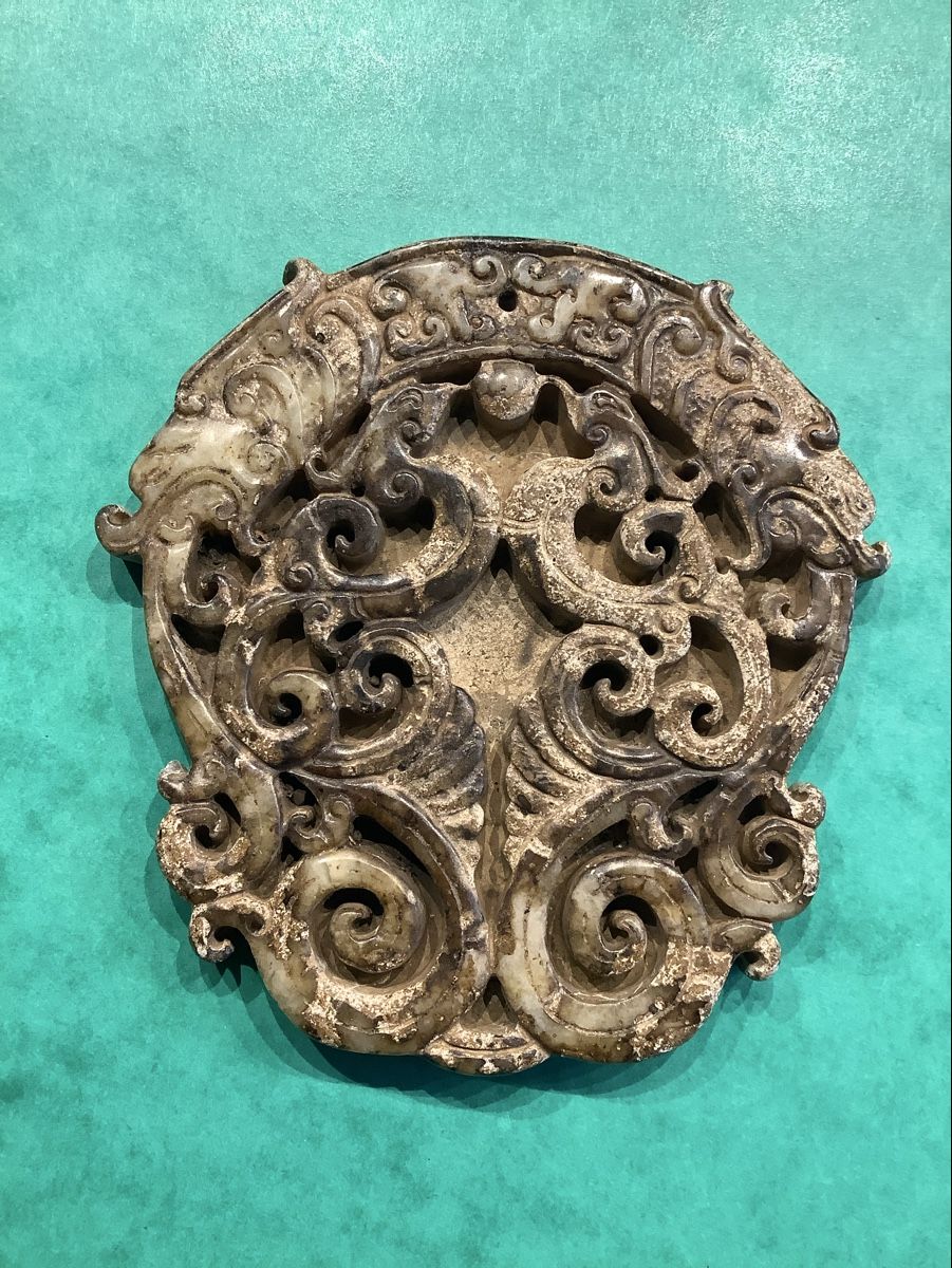 Ciondoli: Altes Jade Amulett – Usato da Zürich venduto da Albatros57