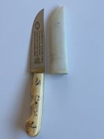 Griechisches Taschenmesser mit Gravur und Etui (2S1)