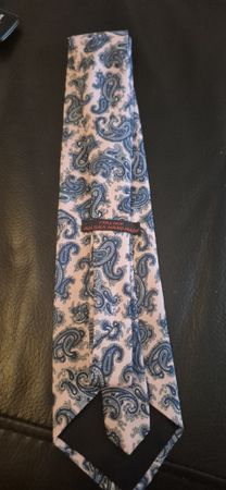 Krawatte Paisley Muster Seide neu ungetragen